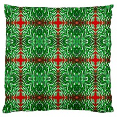 Geometric Seamless Pattern Digital Computer Graphic Standard Flano Cushion Case (one Side) by Nexatart