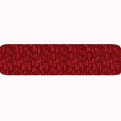 Bicycle Guitar Casual Car Red Large Bar Mats by Mariart