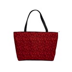 Bicycle Guitar Casual Car Red Shoulder Handbags Front