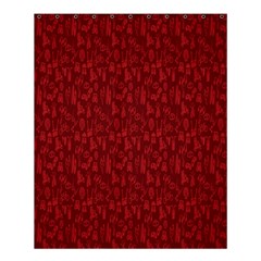 Bicycle Guitar Casual Car Red Shower Curtain 60  X 72  (medium)  by Mariart