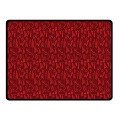 Bicycle Guitar Casual Car Red Double Sided Fleece Blanket (small)  by Mariart