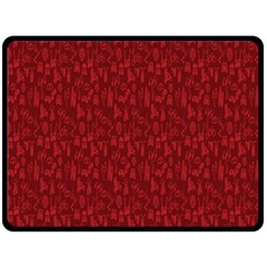 Bicycle Guitar Casual Car Red Double Sided Fleece Blanket (large)  by Mariart