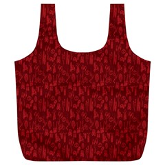 Bicycle Guitar Casual Car Red Full Print Recycle Bags (l)  by Mariart