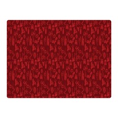 Bicycle Guitar Casual Car Red Double Sided Flano Blanket (mini)  by Mariart