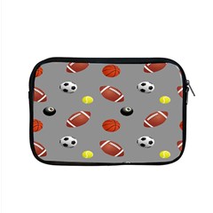 Balltiled Grey Ball Tennis Football Basketball Billiards Apple Macbook Pro 15  Zipper Case by Mariart