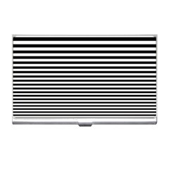 Black White Line Business Card Holders by Mariart