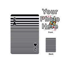 Black White Line Playing Cards 54 (mini)  by Mariart