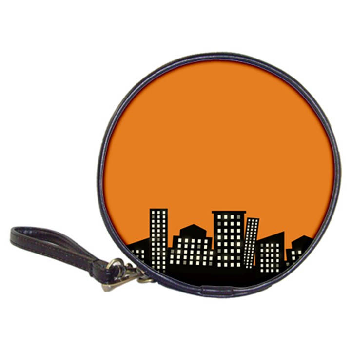 City Building Orange Classic 20-CD Wallets