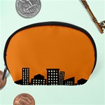 City Building Orange Accessory Pouches (Large)  Back