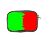 Critical Points Line Circle Red Green Coin Purse Back