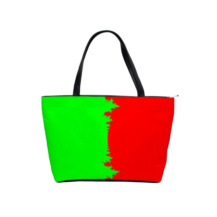 Critical Points Line Circle Red Green Shoulder Handbags