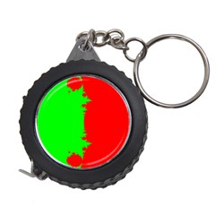 Critical Points Line Circle Red Green Measuring Tapes