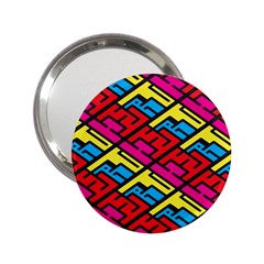 Color Red Yellow Blue Graffiti 2 25  Handbag Mirrors