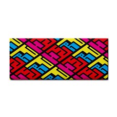 Color Red Yellow Blue Graffiti Cosmetic Storage Cases by Mariart