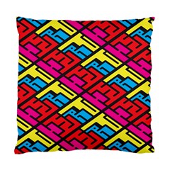 Color Red Yellow Blue Graffiti Standard Cushion Case (two Sides) by Mariart