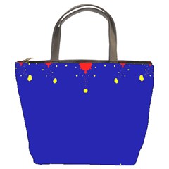 Critical Points Line Circle Red Blue Yellow Bucket Bags