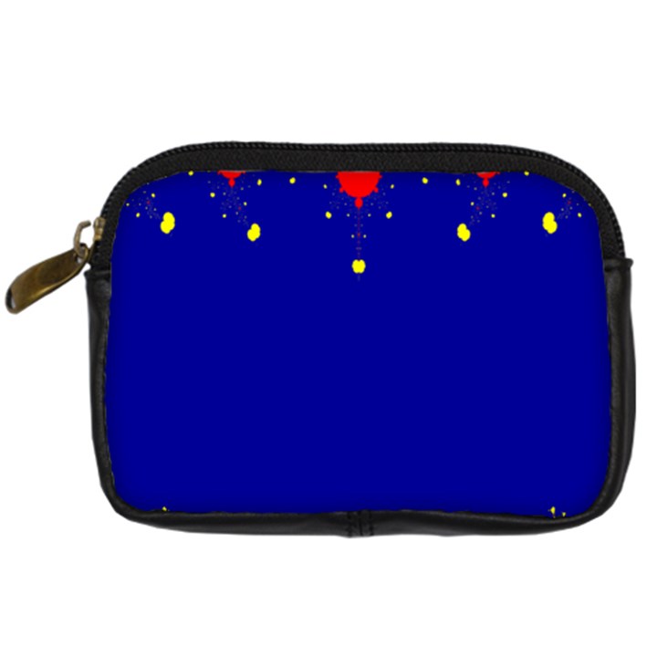 Critical Points Line Circle Red Blue Yellow Digital Camera Cases