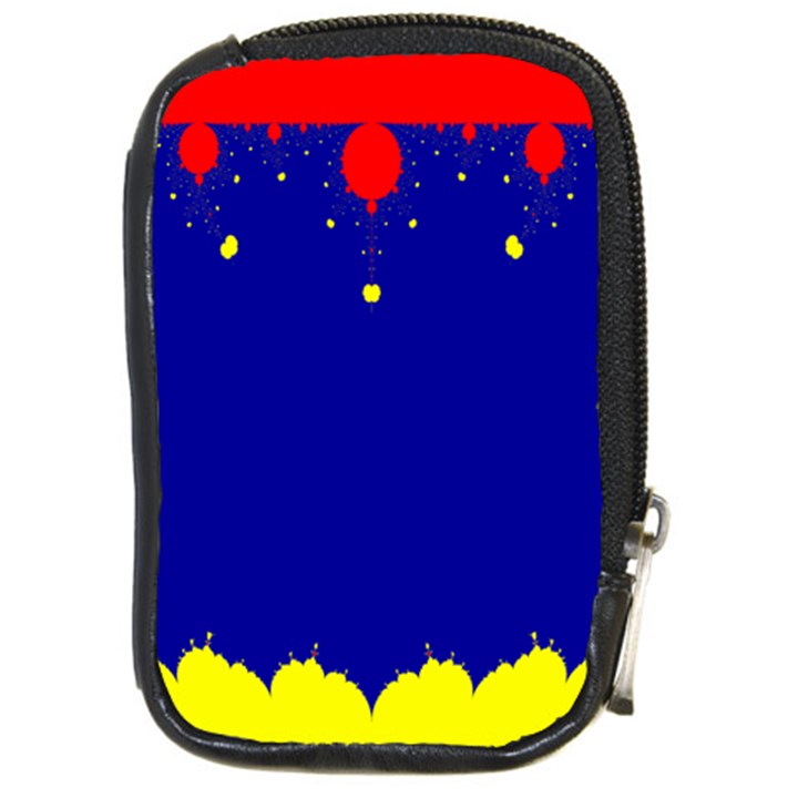 Critical Points Line Circle Red Blue Yellow Compact Camera Cases