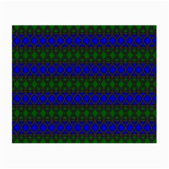 Diamond Alt Blue Green Woven Fabric Small Glasses Cloth (2-side) by Mariart