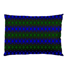 Diamond Alt Blue Green Woven Fabric Pillow Case (two Sides) by Mariart