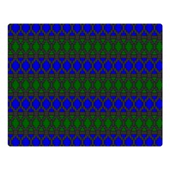 Diamond Alt Blue Green Woven Fabric Double Sided Flano Blanket (large)  by Mariart