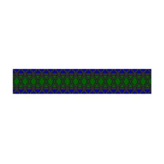 Diamond Alt Blue Green Woven Fabric Flano Scarf (mini) by Mariart