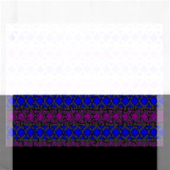 Diamond Alt Blue Purple Woven Fabric Rectangular Jigsaw Puzzl by Mariart