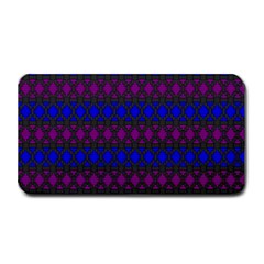 Diamond Alt Blue Purple Woven Fabric Medium Bar Mats by Mariart