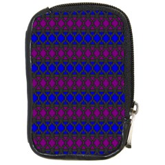 Diamond Alt Blue Purple Woven Fabric Compact Camera Cases by Mariart