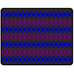 Diamond Alt Blue Purple Woven Fabric Fleece Blanket (medium)  by Mariart