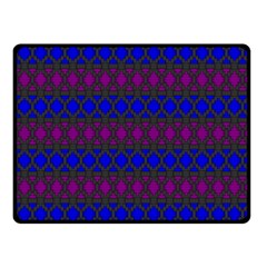 Diamond Alt Blue Purple Woven Fabric Fleece Blanket (small) by Mariart