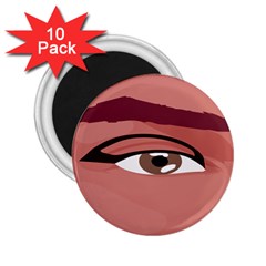 Eye Difficulty Red 2.25  Magnets (10 pack) 