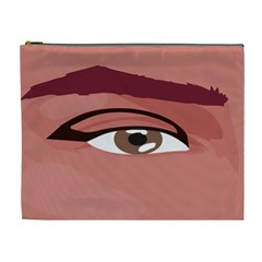 Eye Difficulty Red Cosmetic Bag (XL)