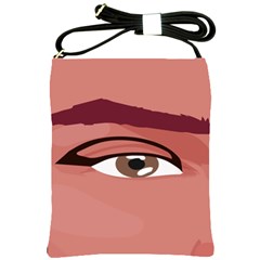 Eye Difficulty Red Shoulder Sling Bags