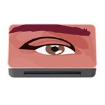 Eye Difficulty Red Memory Card Reader with CF Front