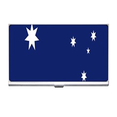 Flag Star Blue Green Yellow Business Card Holders by Mariart