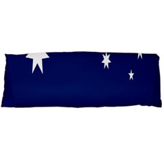 Flag Star Blue Green Yellow Body Pillow Case (dakimakura) by Mariart