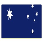 Flag Star Blue Green Yellow Double Sided Flano Blanket (Small)  50 x40  Blanket Front