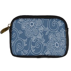 Flower Floral Blue Rose Star Digital Camera Cases