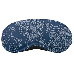 Flower Floral Blue Rose Star Sleeping Masks by Mariart