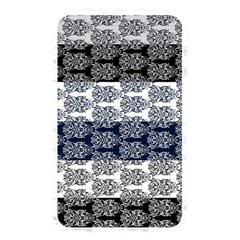 Digital Print Scrapbook Flower Leaf Colorgray Black Purple Blue Memory Card Reader by Mariart