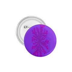 Dendron Diffusion Aggregation Flower Floral Leaf Red Purple 1 75  Buttons by Mariart