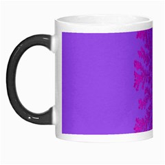 Dendron Diffusion Aggregation Flower Floral Leaf Red Purple Morph Mugs by Mariart