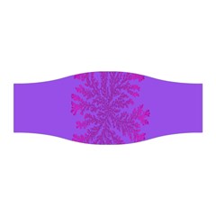 Dendron Diffusion Aggregation Flower Floral Leaf Red Purple Stretchable Headband