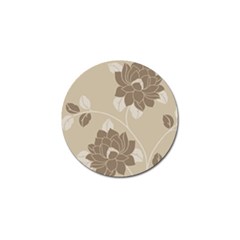 Flower Floral Grey Rose Leaf Golf Ball Marker (4 Pack) by Mariart