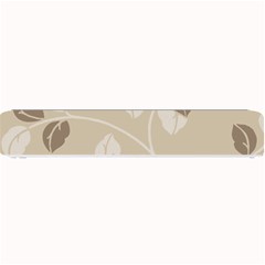 Flower Floral Grey Rose Leaf Small Bar Mats by Mariart