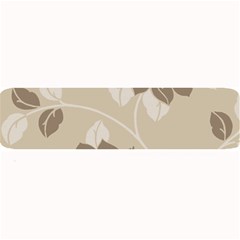 Flower Floral Grey Rose Leaf Large Bar Mats by Mariart