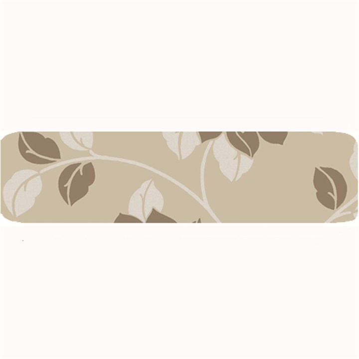 Flower Floral Grey Rose Leaf Large Bar Mats