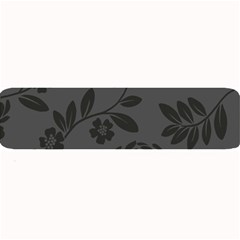 Flower Floral Rose Black Large Bar Mats by Mariart