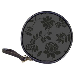 Flower Floral Rose Black Classic 20-CD Wallets